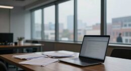 incorrect desk distance causing blur