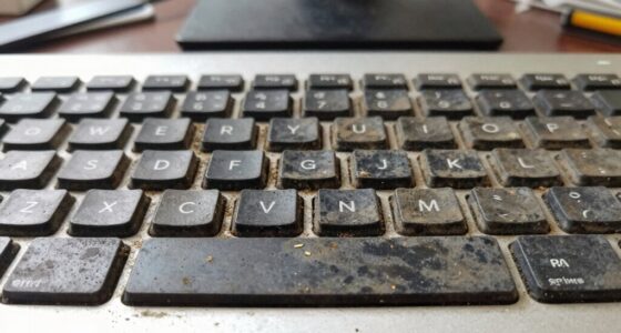 keyboard dirt impacts function