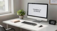 minimize distractions and organize