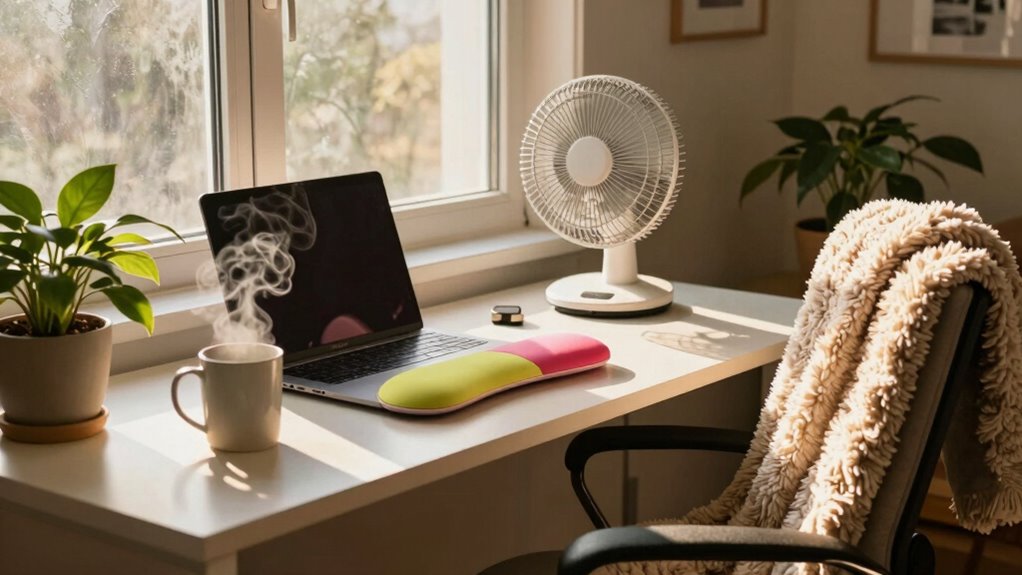optimize lighting and ergonomics