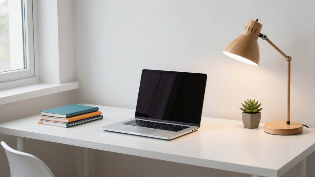 organized ergonomic clutter free workspace