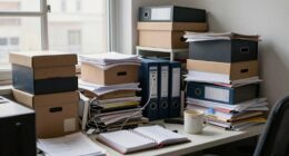 organizing office supplies frustration