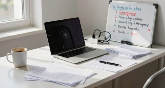 prepare for desk emergencies