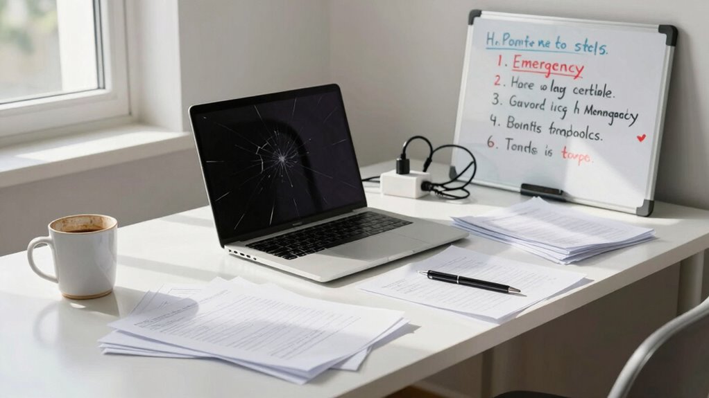 prepare for desk emergencies