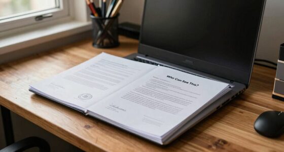 privacy settings for documents