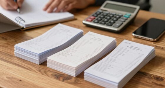 save receipts for taxes