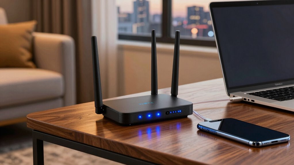 secure portable wi fi connectivity