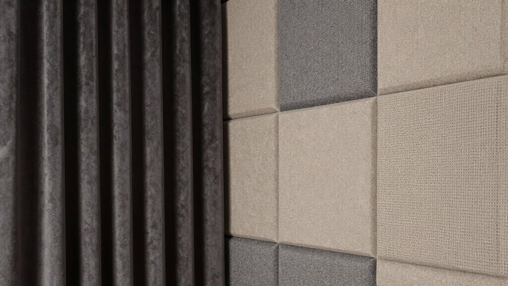 soundproof curtains vs acoustic panels
