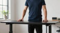 standing desk height adjustment