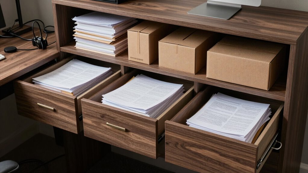 storage clutter reduces space