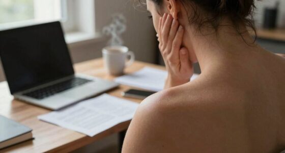 tension causes shoulder elevation