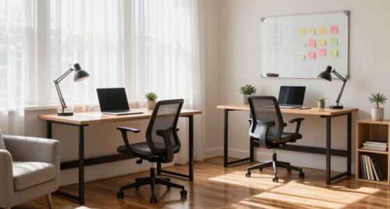 transforming shared space into office