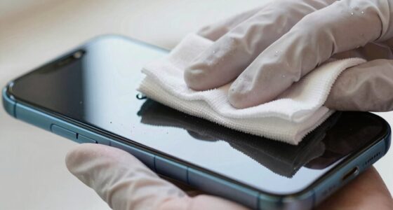 treat screens with care