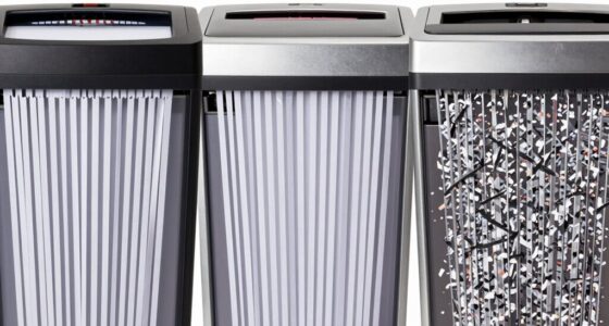 types of paper shredders