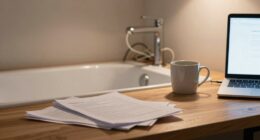 uncomfortable cluttered workspace environment