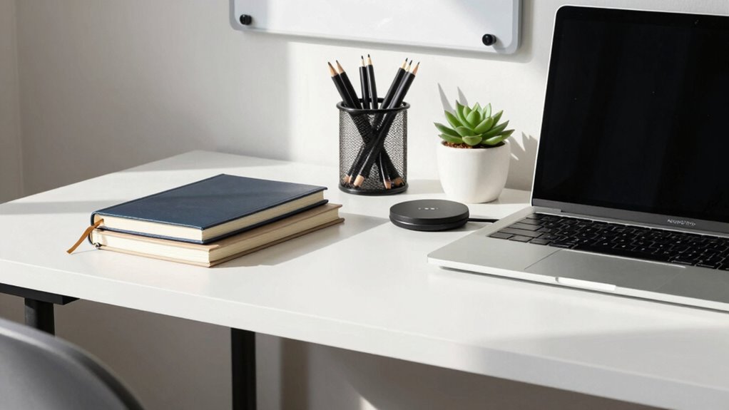 weekly desk organization routine