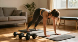 The Two Simple Tricks A Trainer Uses To Ensure Her Home Dumbbell Workouts Stay Effective